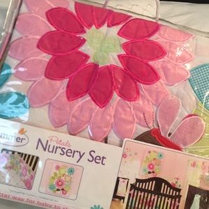 Nursery set new in the box